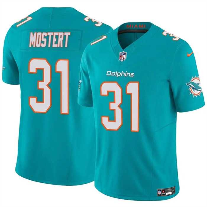 Men & Women & Youth Miami Dolphins #31 Raheem Mostert Aqua 2023 F.U.S.E Vapor Limited Stitched Jersey,We sell and wholesale Men & Women & Youth Miami Dolphins #31 Raheem Mostert Aqua 2023 F.U.S.E Vapor Limited Stitched Jersey on line form chian!